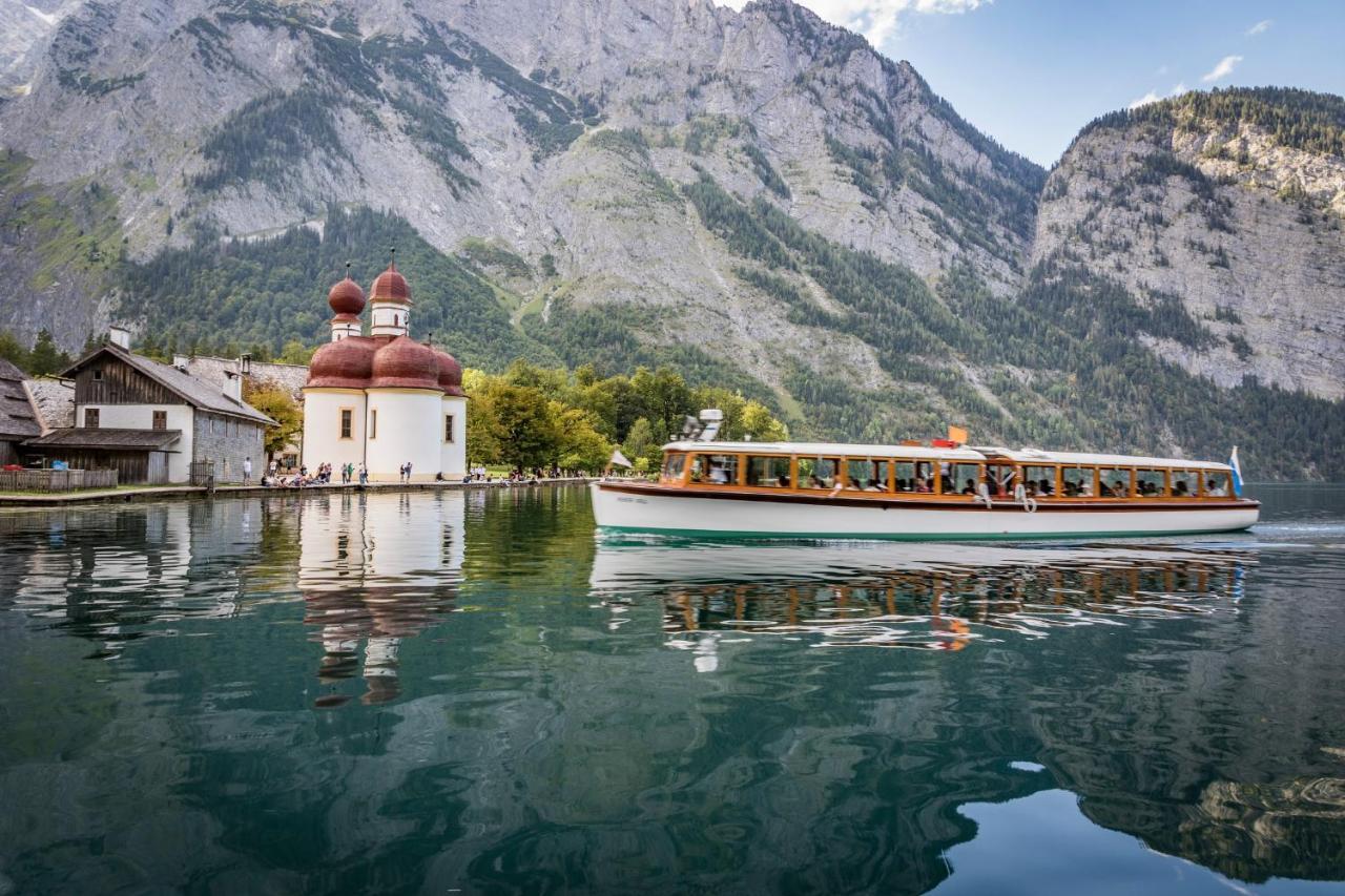 Exklusive Fewo Drachleck Mit 3 Schlafzimmern & Panoramabergblick In Bester Lage Schönau am Königssee Buitenkant foto